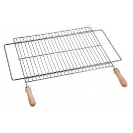 Sauvic 50x40 Cm Stainless Steel Extendable Berbecue Grill