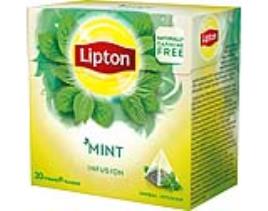 Infusão Lipton Menta 20 Pyramides 20 Saquetas