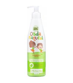 Onda Natural - Shampoo de Aloe vera para crianças - Cabelos afro e cacheados