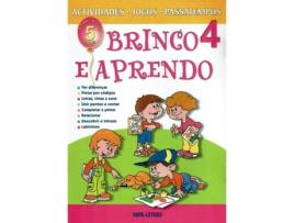 Livro Brinco E Aprendo: 4 de Diana Gomes (Português)