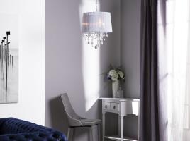 Lustre cinzento claro EVANS