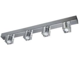 Aplique  Hydros 43-604-01-001 (Prateado - G9 - 40 W - Metal)