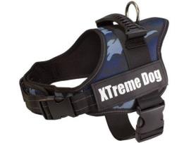 Peitoral para Cães  Xtreme Dog Camuflagem Azul (S)