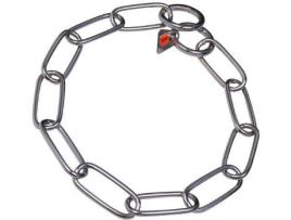 Coleira para Cães  (Cinzento - Aço Inoxidável)