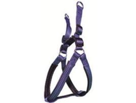 Peitoral para Cães  Nylon Liso Azul (T-3)