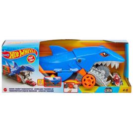 Hot Wheels Conjunto De Transporte Shark Chomp Transporter One Size Multicolor