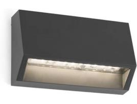 Aplique  Must (Cinzento Escuro - LED - 1.5 W - ABS)