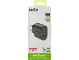 Carregador USB-C SBS 25W Preto