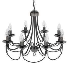 Lustre preto TEESTA