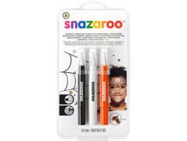 Pinturas Faciais SNAZAROO Halloween (3 Unidades)