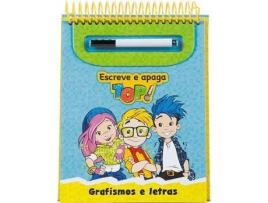 Livro TOP! - Escreve e Apaga - Grafismos e Letras