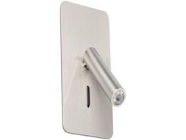 Candeeiro de Teto Embutida  Extraplano Redondo (Cinzento - LED - 3 W - Aço)