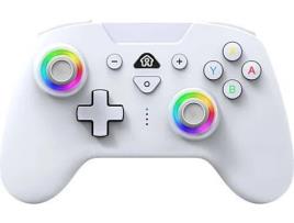 Comando Sem Fio Led Rgb ECOPLAY Para Nsw - Branco
