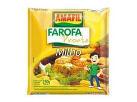 Farofa De Mandioca Amafil Milho 250g