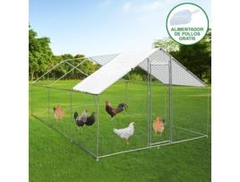 Gaiola Aves Cerca Esgrima Caixa Galinhas Galinhas de Aço 4M X 6M X 2M MONSTERSHOP