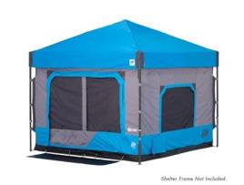 Tenda de Campismo E-Z UP Reta Azul (3x3m)