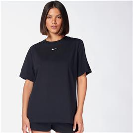 Nike Small Logo - Preto - T-shirt Mulher tamanho M