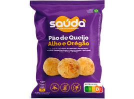 Pão De Queijo Sauda Com Alho 260g