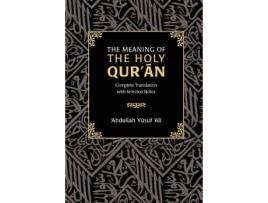 Livro the meaning of the holy qur'an de translated by abdullah yusuf ali (inglês)