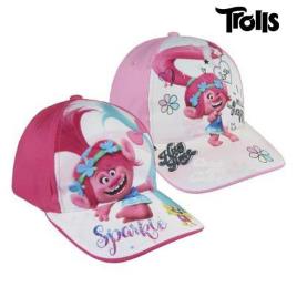 Boné Infantil Trolls 72849 (53 cm) (53 cm) - Fúchsia