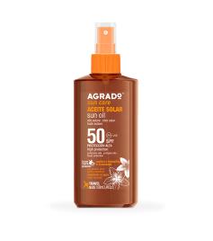 Agrado - Óleo solar acelerador de bronzeamento FPS50