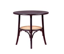 Mesa retrô redonda estilo vintage - oldhouse 81x81