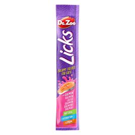 Drzoo 12x4x15g Cat Salmon Snack Transparente