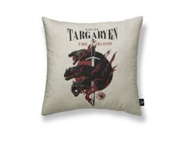 Capa de travesseiro Game of Thrones Targaryen A 45 x 45 cm