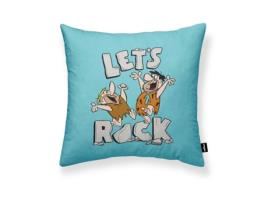 Capa de travesseiro The Flintstones Let's Rock A 45 x 45 cm