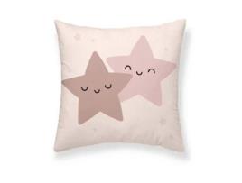 Capa de travesseiro Kids&Cotton Nadir A Cor de Rosa 50 x 50 cm