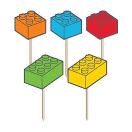 Topos de Cupcake Blocos