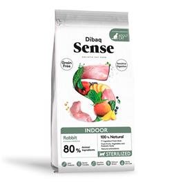 Pienso Sense Grain Free Indoor de Conejo para Gatos 1.5 Kg Dibaq