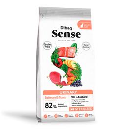 Pienso Sense Grain Free Urinary de Salmón y Atún para Gatos 6 KG Dibaq