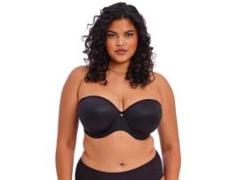 Soutien de Mulher ELOMI Moldado Aros Smooth Preto (95 m)