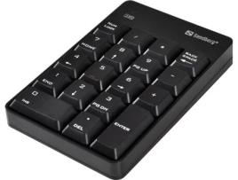 Teclado SANDBERG Keypad 2 (Wireless)
