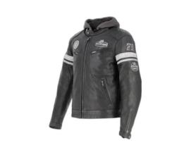 Casaco de Mota para Homem HELSTONS (L - Preto)