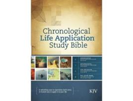 Livro kjv chronological life application study bible de edited by tyndale (inglês)