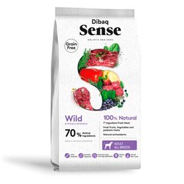 Sense Adult Wild Grain Free, Veado & Javali 10 KG Dibaq