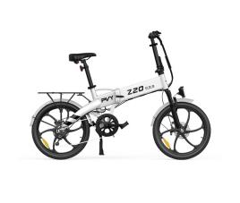 Bicicleta elétrica pvy z20 pro - 250w bateria 36v10.4ah 80km autonomia freios a disco mecânicos