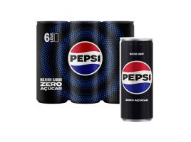 Refrigerante Com Gás Pepsi Zero Lata 6x0.33l