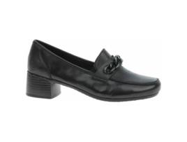 Mocassins de Mulher RIEKER Pele Preto (37)