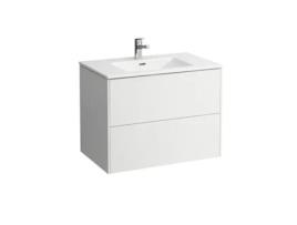 LAUFEN Pro S Set Base Waschtisch 1 Hahnloch Überlauf Inkl. Móvel de apoio 2 Schubladen 800X500Mm