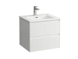 LAUFEN Pro S Set Lani Conjunto Completo 600 Lavatório Incl. Toucador 600X500X540Mm H864964