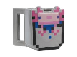 Caneca Minecraft Axolotl