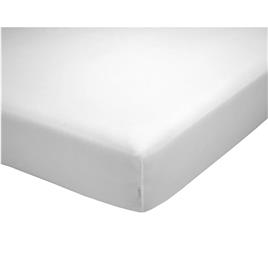 Lençol de baixo ajustável Alexandra House Living QUTUN Branco 200 x 200 cm 200 x 1 x 200 cm