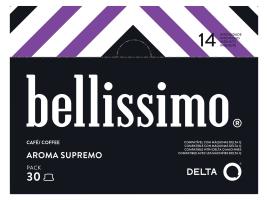 Cápsulas Café Bellissimo Aroma Supremo 30 Un