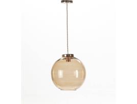 Candeeiro de Teto ELS BANYS Ball (Creme - E27 - Máx. 40W - Vidro, Metal)