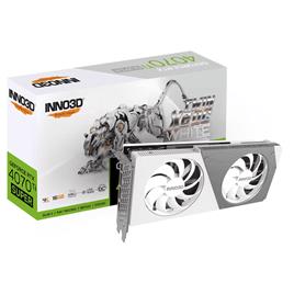 Placa GrAAfica Inno3D GeForce RTX 4070 Ti SUPER Twin X2 OC White NVIDIA 16 GB GDDR6X