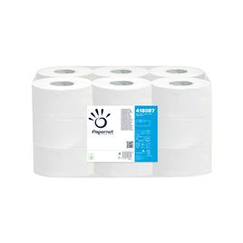 Papel Higiénico (Jumbo) 120mts 2Fls Papernet 422428 12un