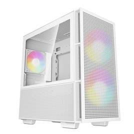 Caixa ATX Deepcool CH360 Digital Branca Vidro Temperado